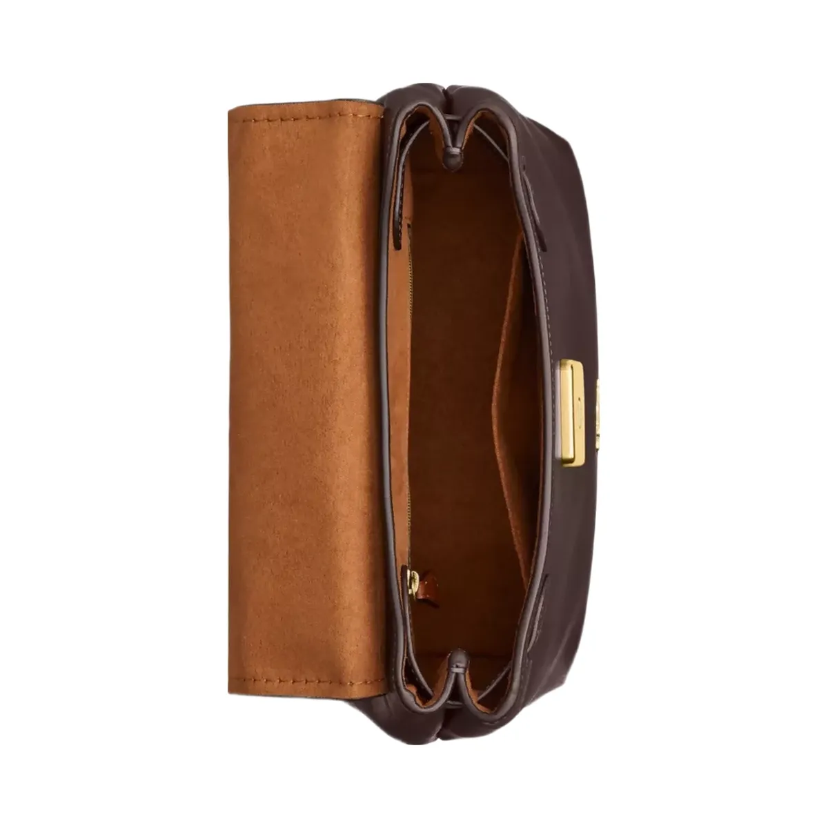 Coach Emory Top Handle Bag in Gold Espresso