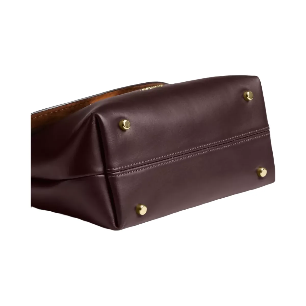 Coach Emory Top Handle Bag in Gold Espresso