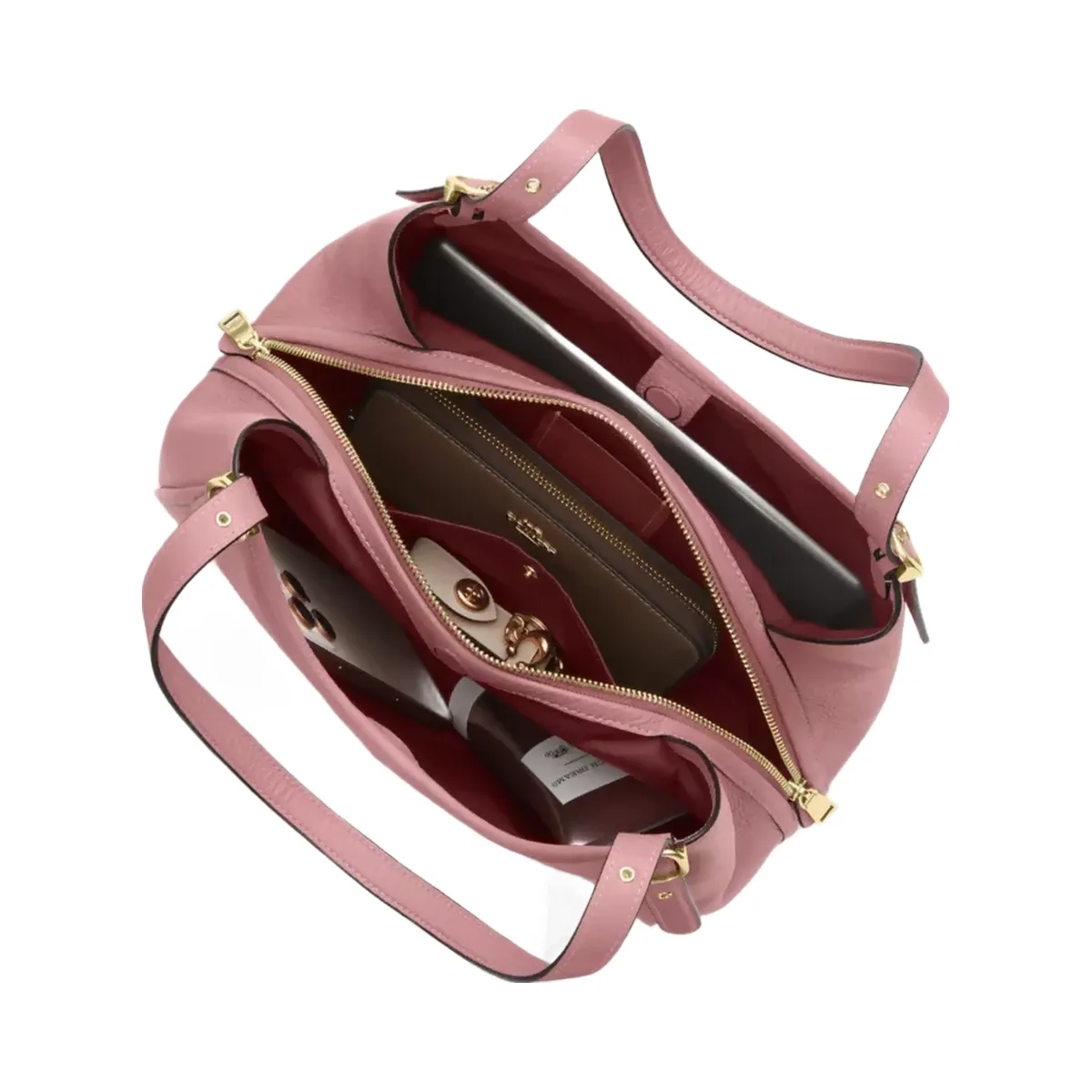 Coach Erin Shoulder Bag in Gold Peony