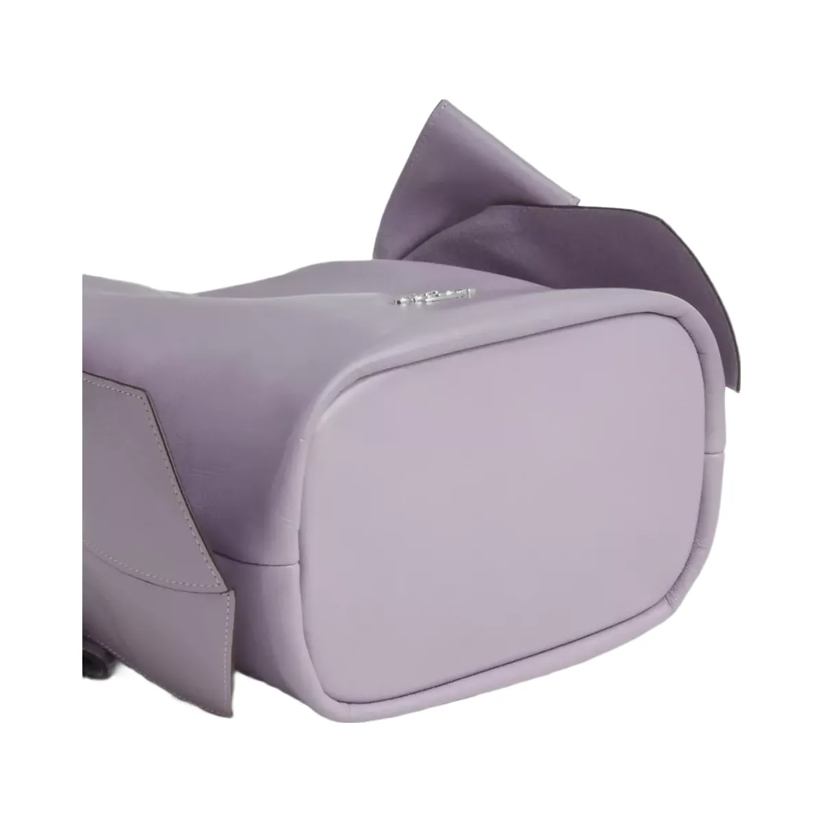 Coach Faye Mini Drawstring Bag With Bows in Silver Light Amethyst