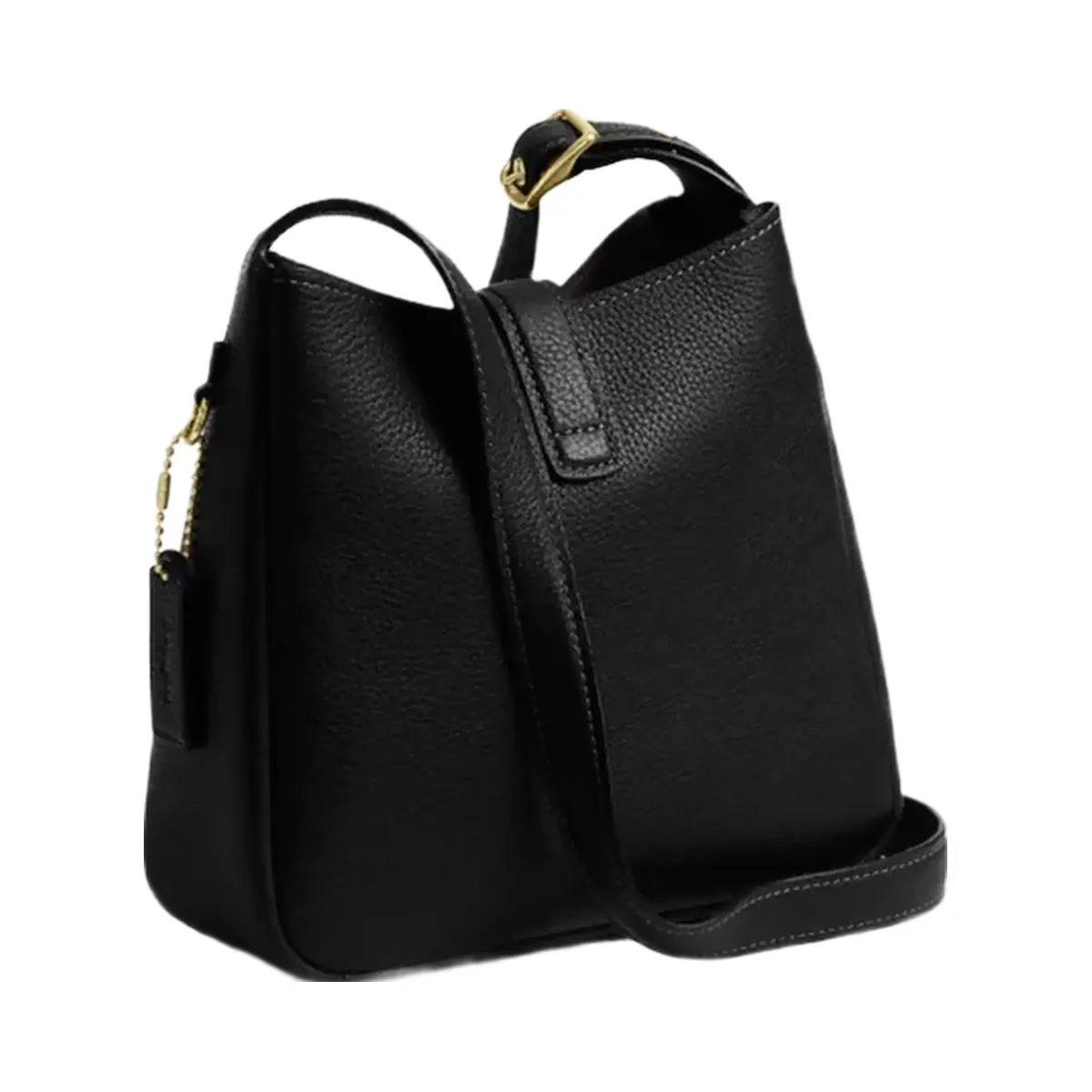 Coach Hadley Mini Crossbody Bag in Gold Black