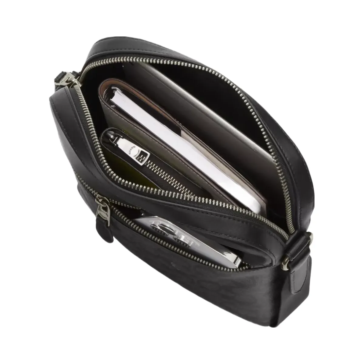 Coach Houston Flight Bag in Gunmetal Black
