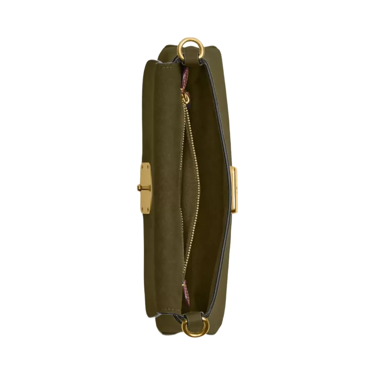 Coach Jet Shoulder Bag in Brass Olive