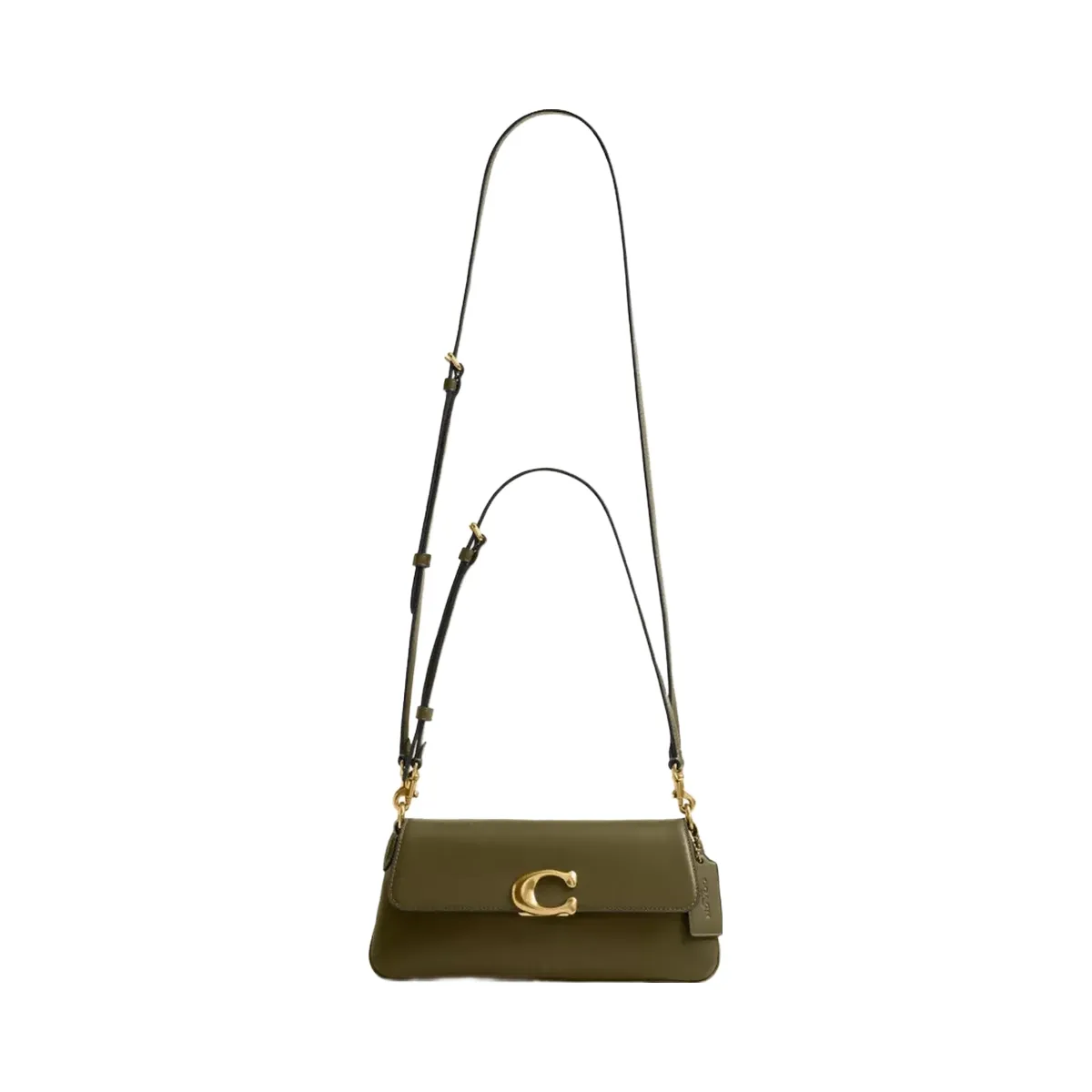 Coach Jet Shoulder Bag in Brass Olive