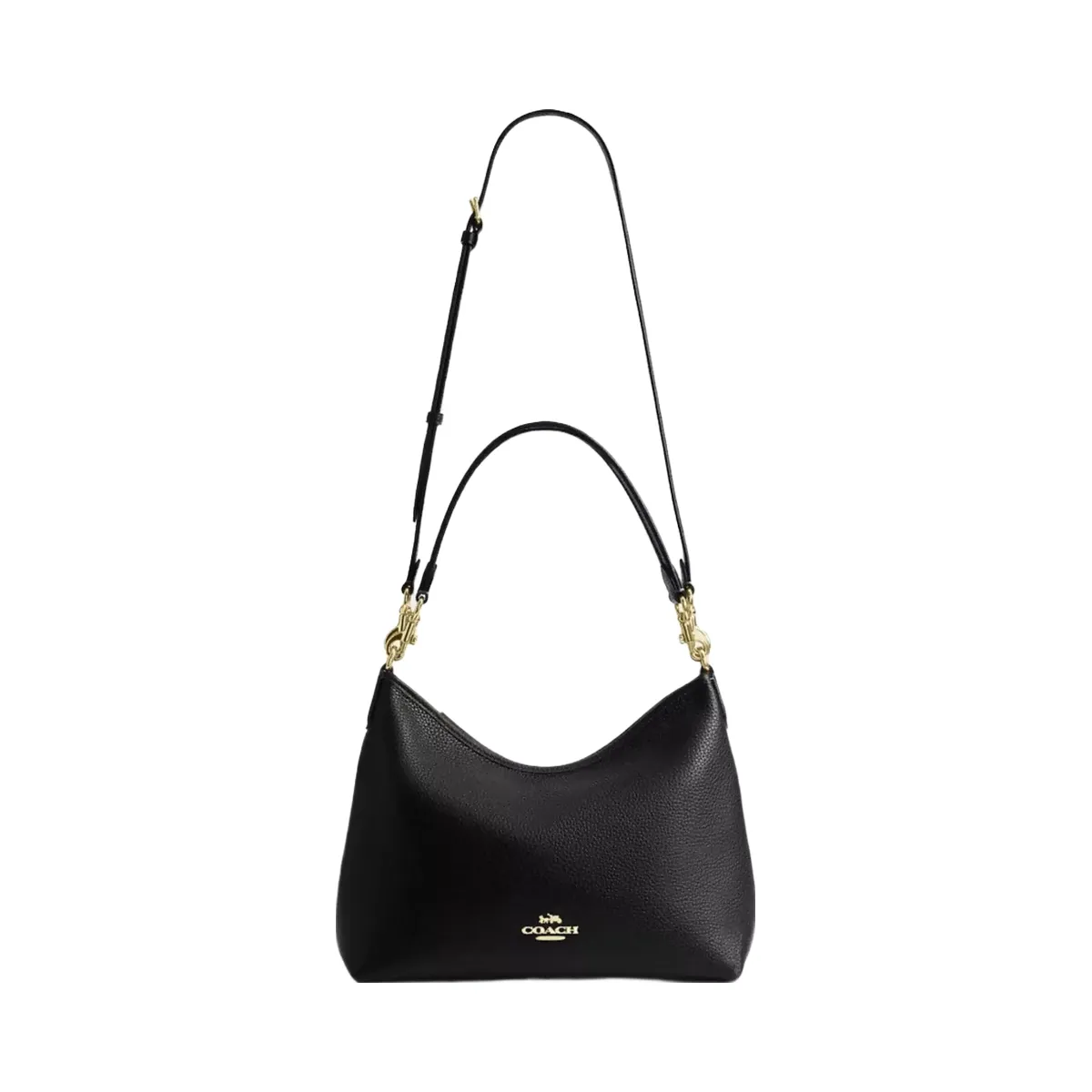 Coach Laurel Shoulder Bag in Gold Black