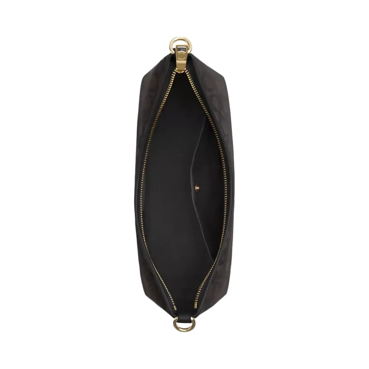 Coach Laurel Shoulder Bag In Signature Canvas in Gold Walnut Black