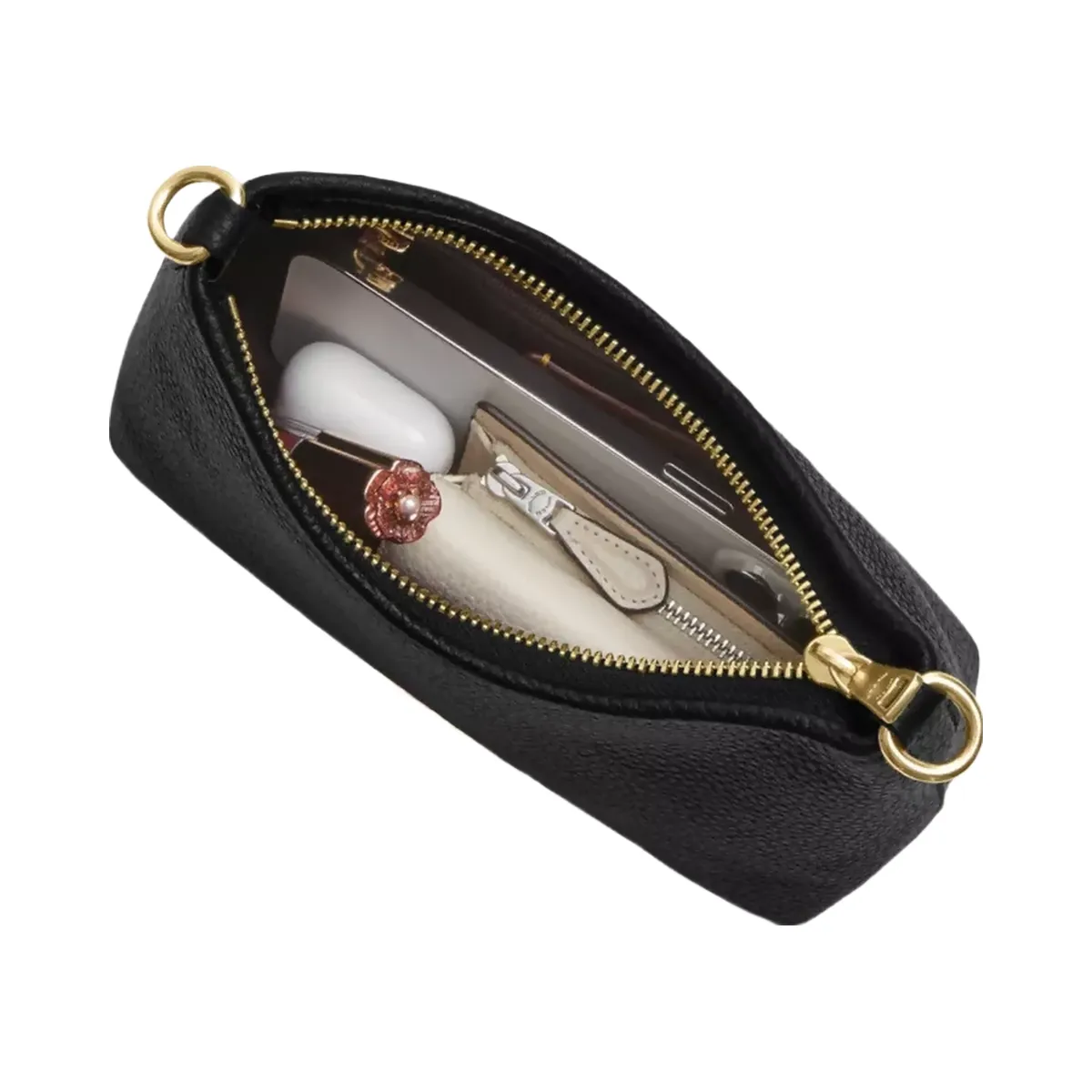 Coach Laurel Small Shoulder Bag in Gunmetal Dark Stone