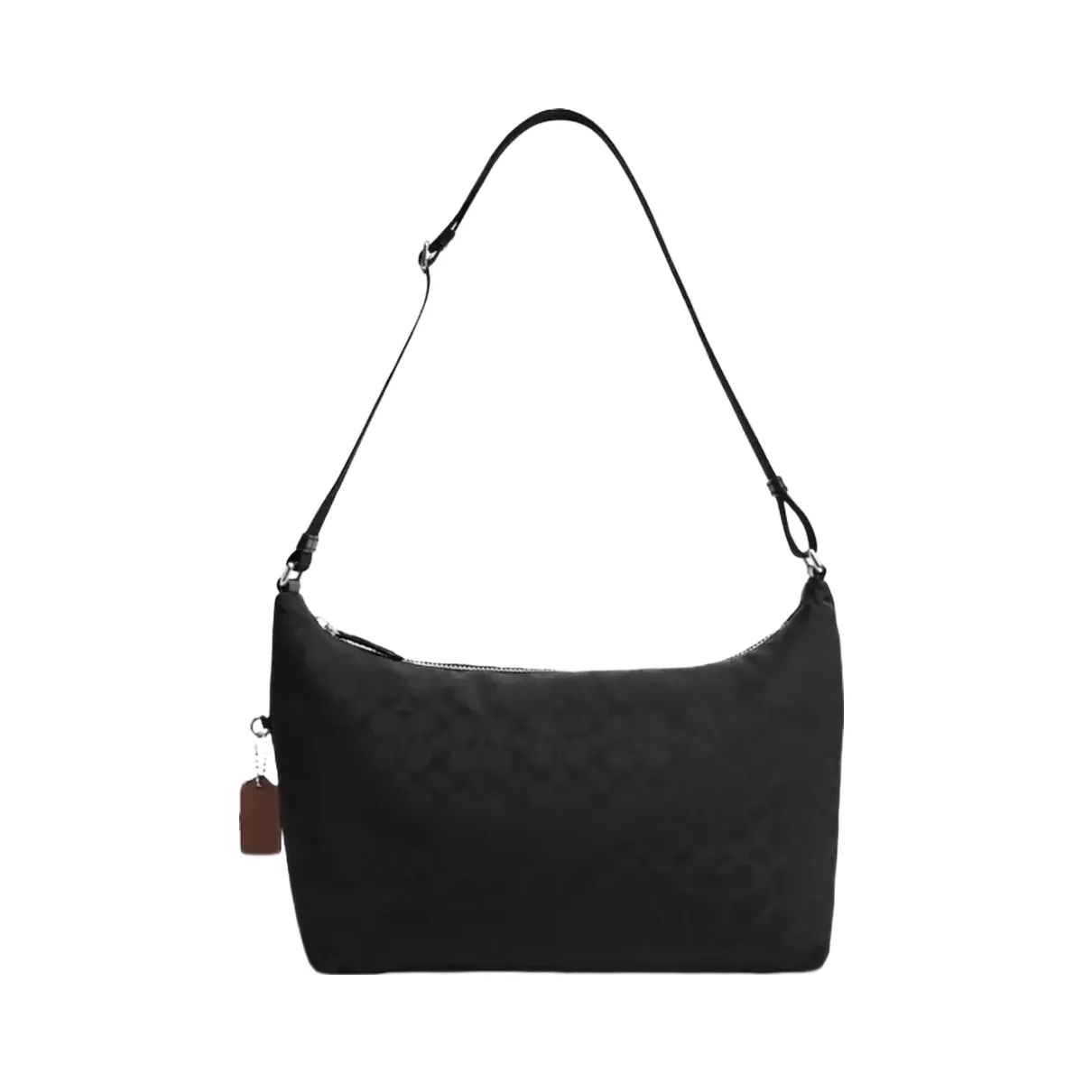 Coach Leo Crossbody In Signature Nylon in Black