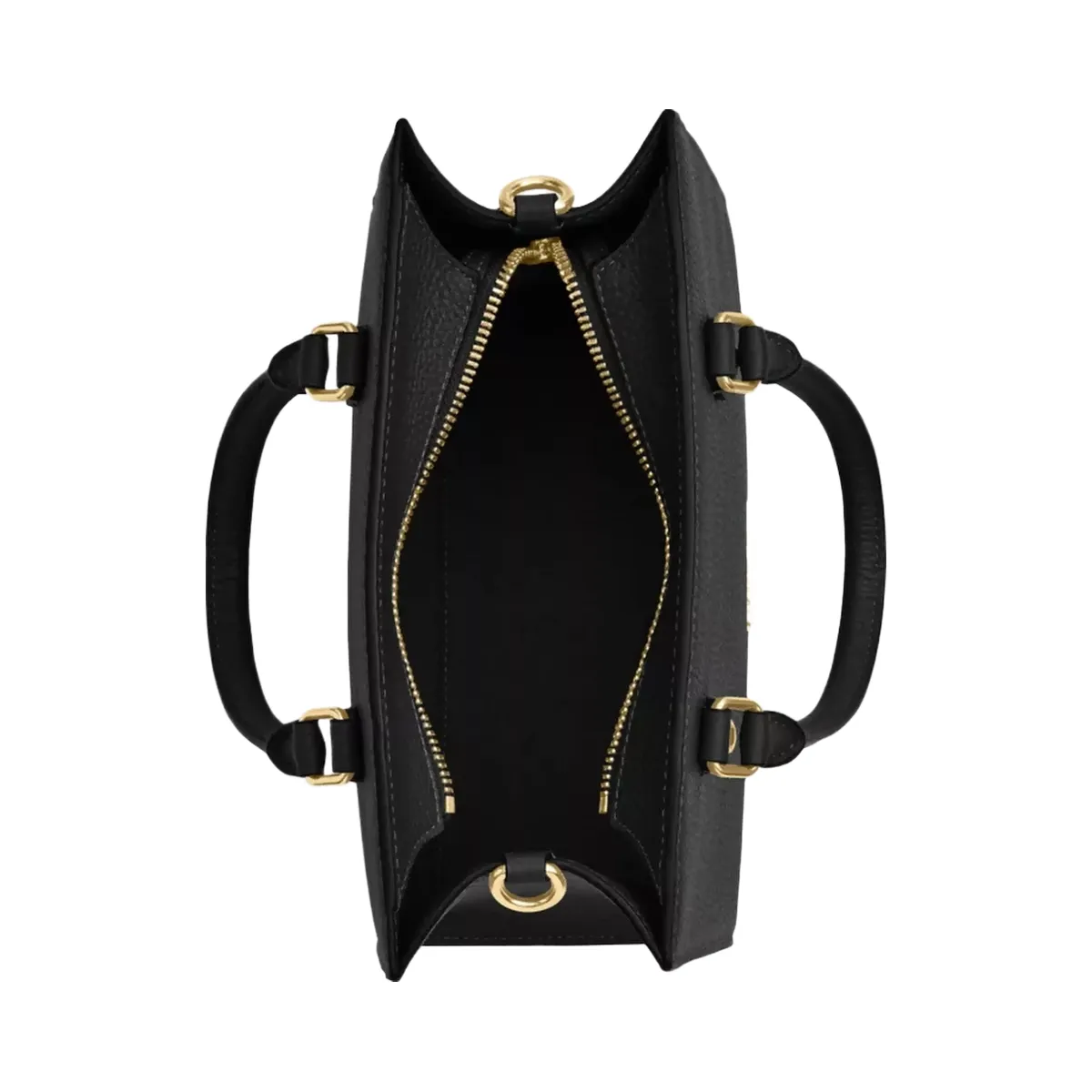 Coach Maggie Small Tote Bag in Gold Black