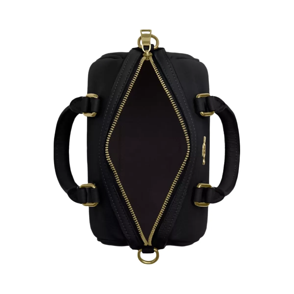 Coach Mini Rowan Crossbody Bag in Gold Black