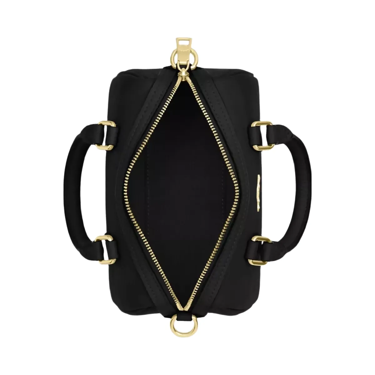 Coach Mini Rowan Crossbody Bag In Signature Leather in Gold Black