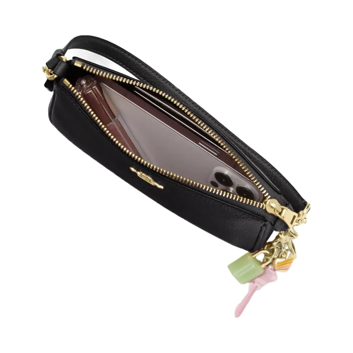 Coach Nolita 19 in Gold Black