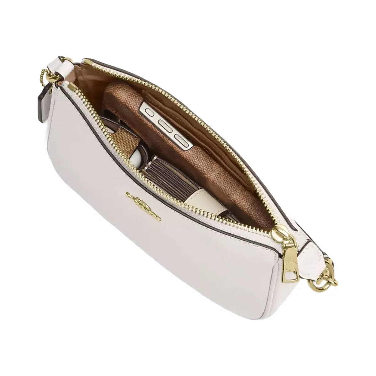 Coach Nolita 19 in Gold Chalk