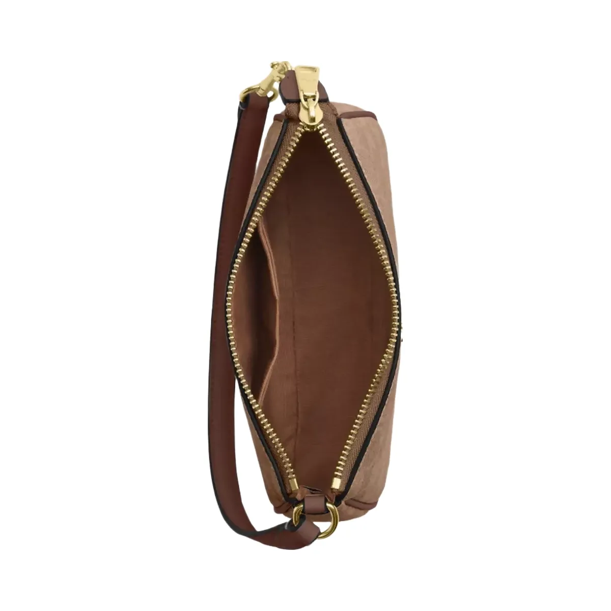 Coach Nolita 19 In Signature Canvas in Gold Tan Brown