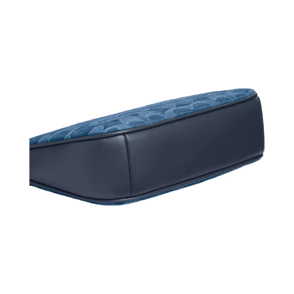 Coach Nolita 19 In Signature Denim in Gold Indigo