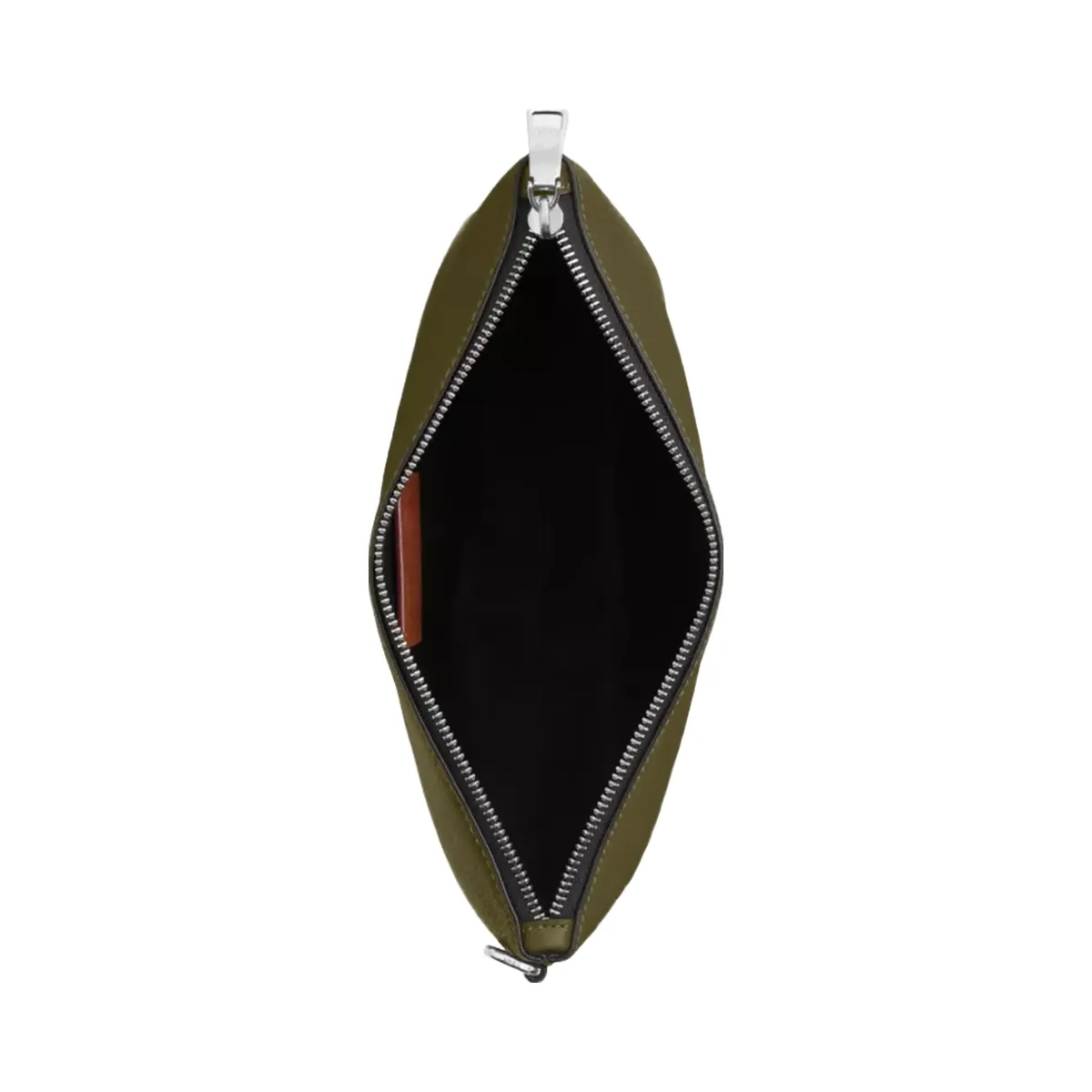 Coach Pouch in Silver Olive