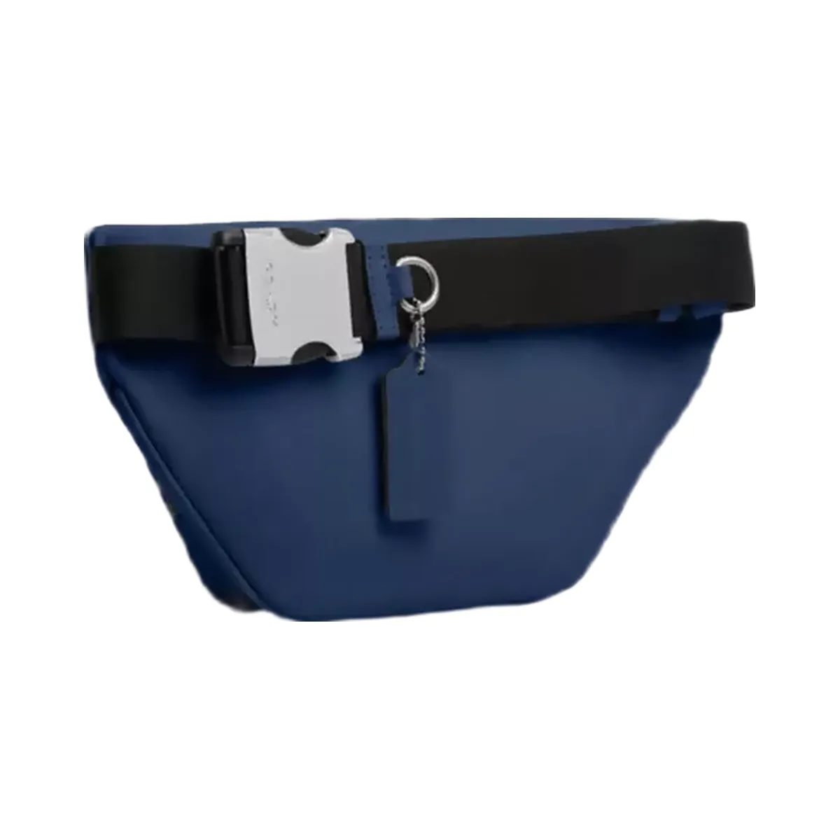 Coach Racer Small Belt Bag in Silver Deep Blue