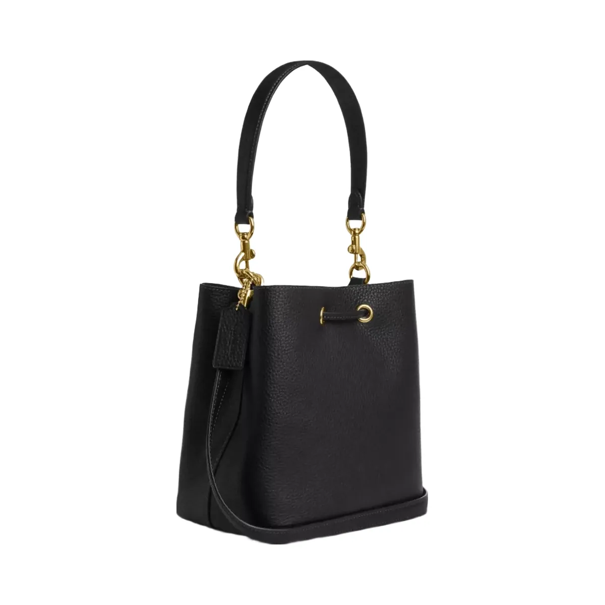 Coach Rowan Bucket Bag in Gold Black