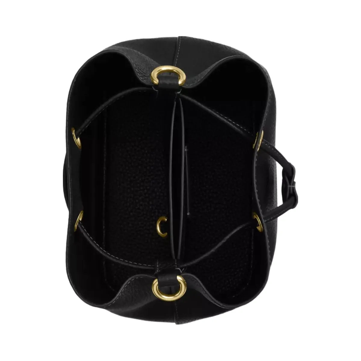 Coach Rowan Bucket Bag in Gold Black