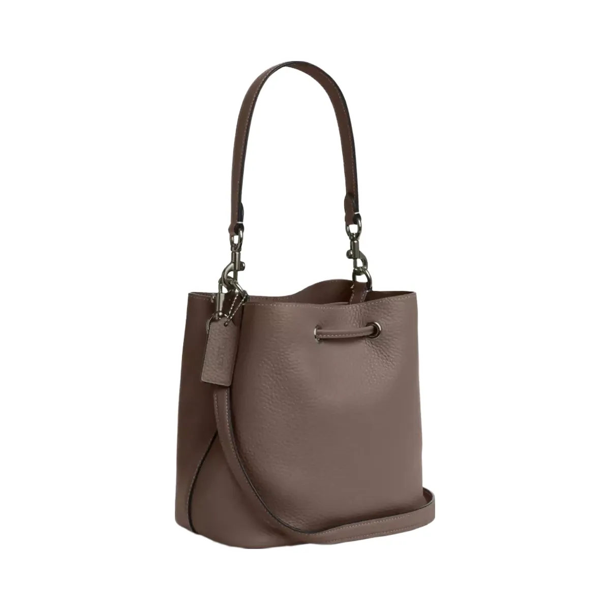 Coach Rowan Bucket Bag in Gunmetal Dark Stone