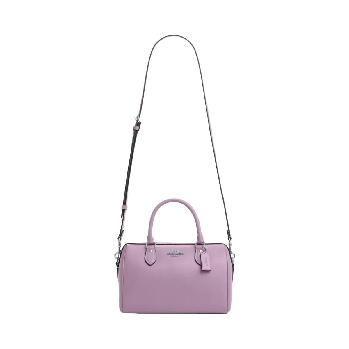 Coach Rowan Satchel Bag in Silver Jasmine