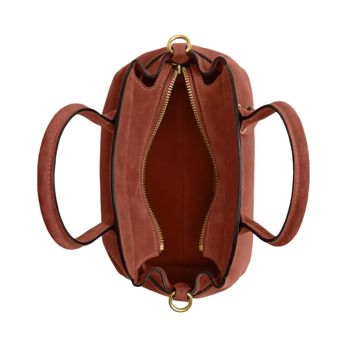 Coach Soft Empire Carryall Bag 21 in Brass Clay