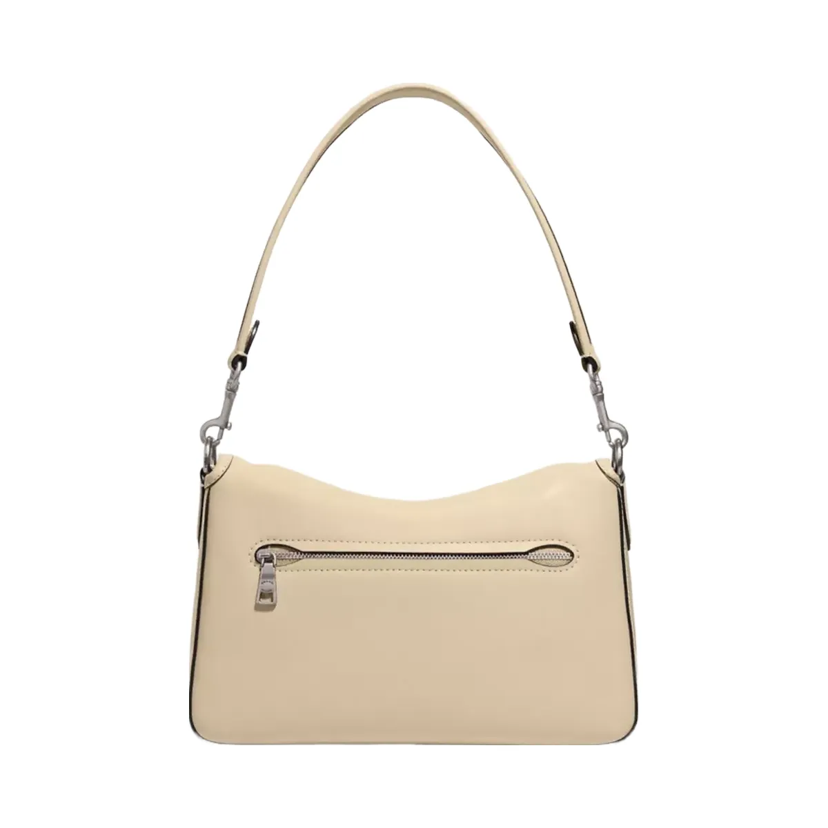 Coach Soft Tabby Shoulder Bag in Silver Ivory