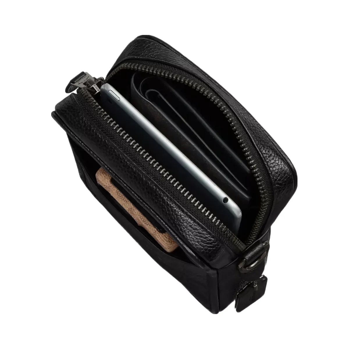 Coach Sullivan Crossbody Bag in Black Copper Black