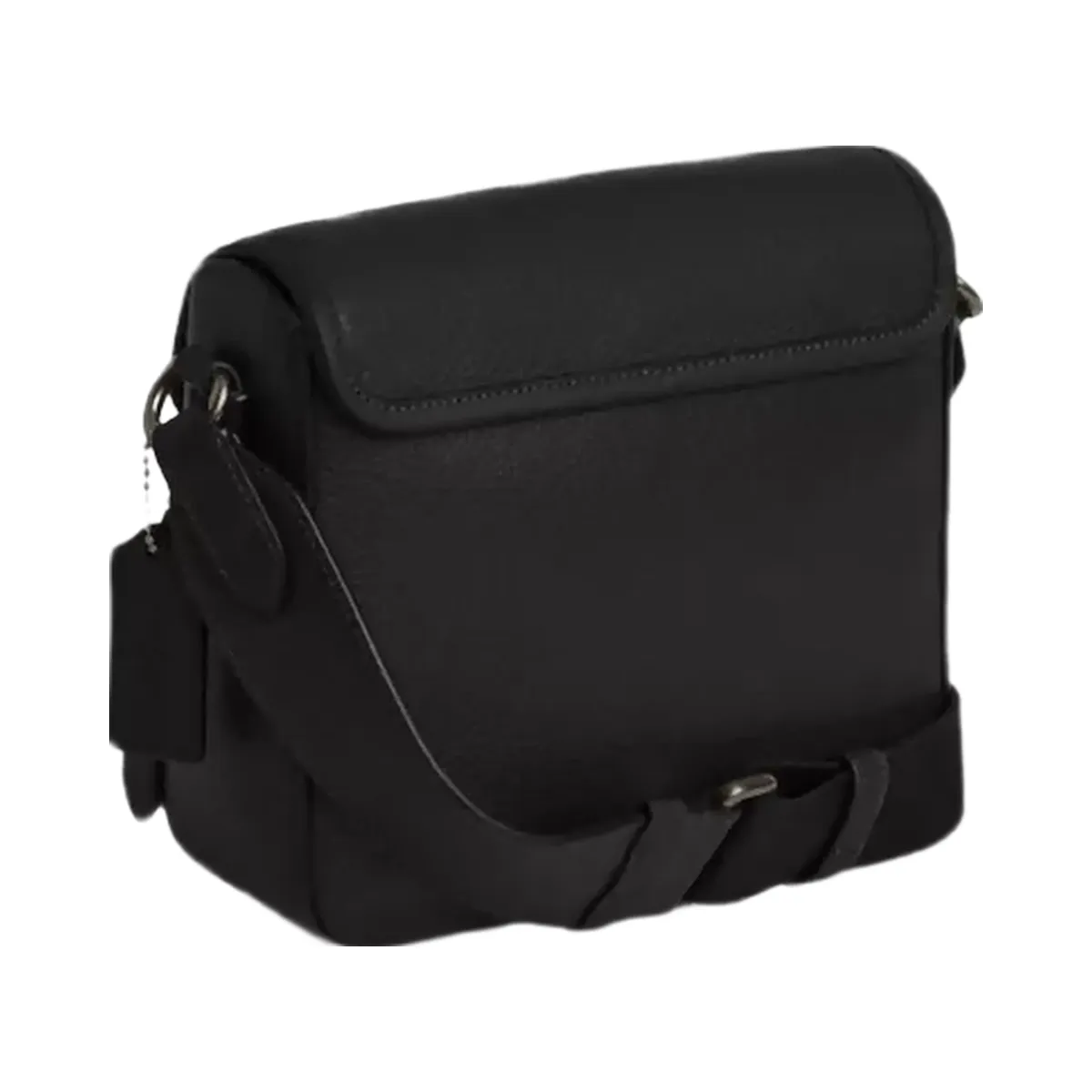 Coach Sullivan Flap Crossbody Bag in Gunmetal Black