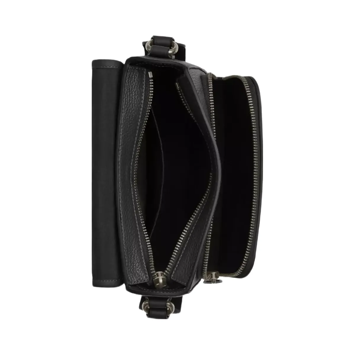 Coach Sullivan Flap Crossbody Bag in Gunmetal Black