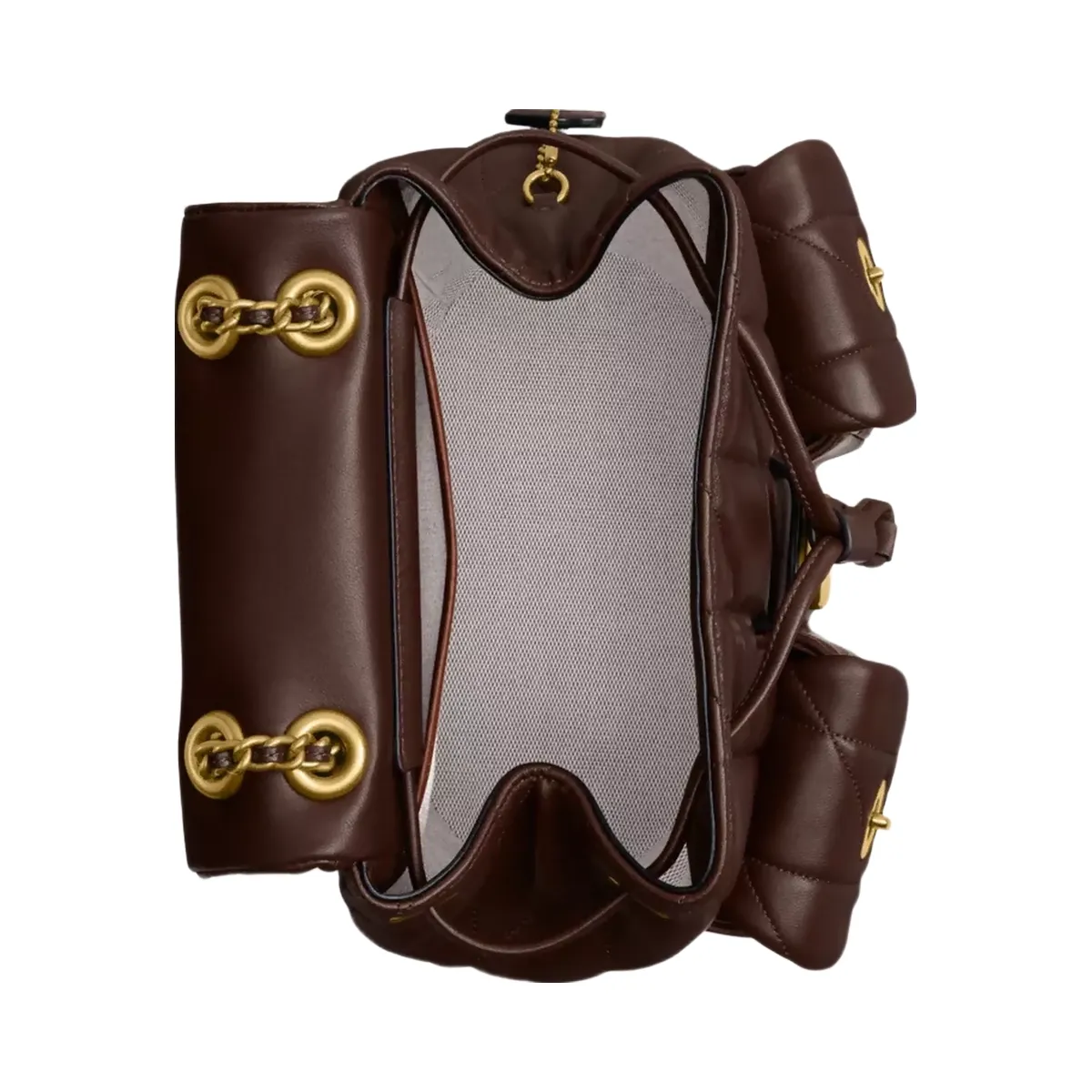 Coach Tabby Backpack With Pillow Quilting in Brass Maple
