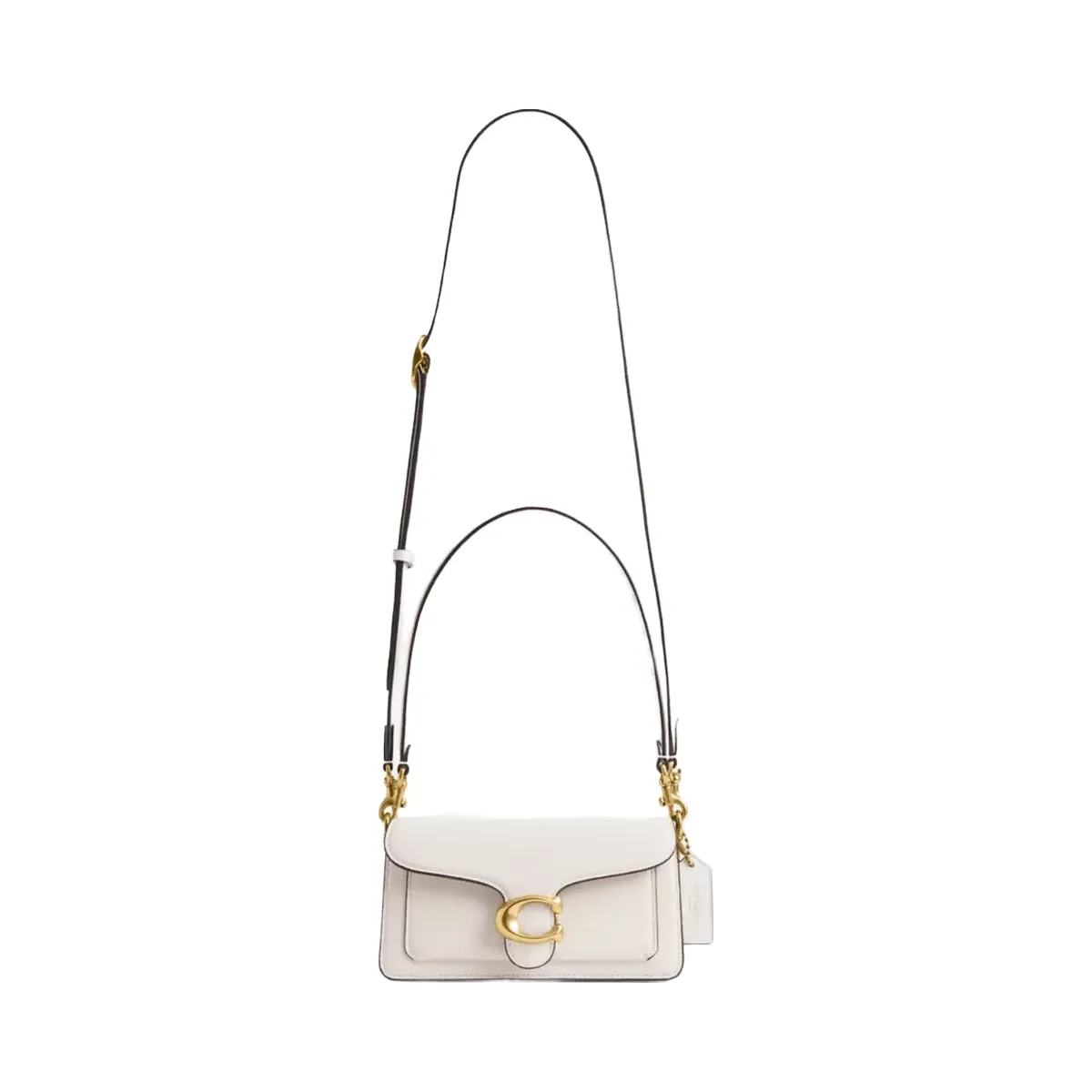 Coach Tabby Shoulder Bag 20 in Brass Chalk