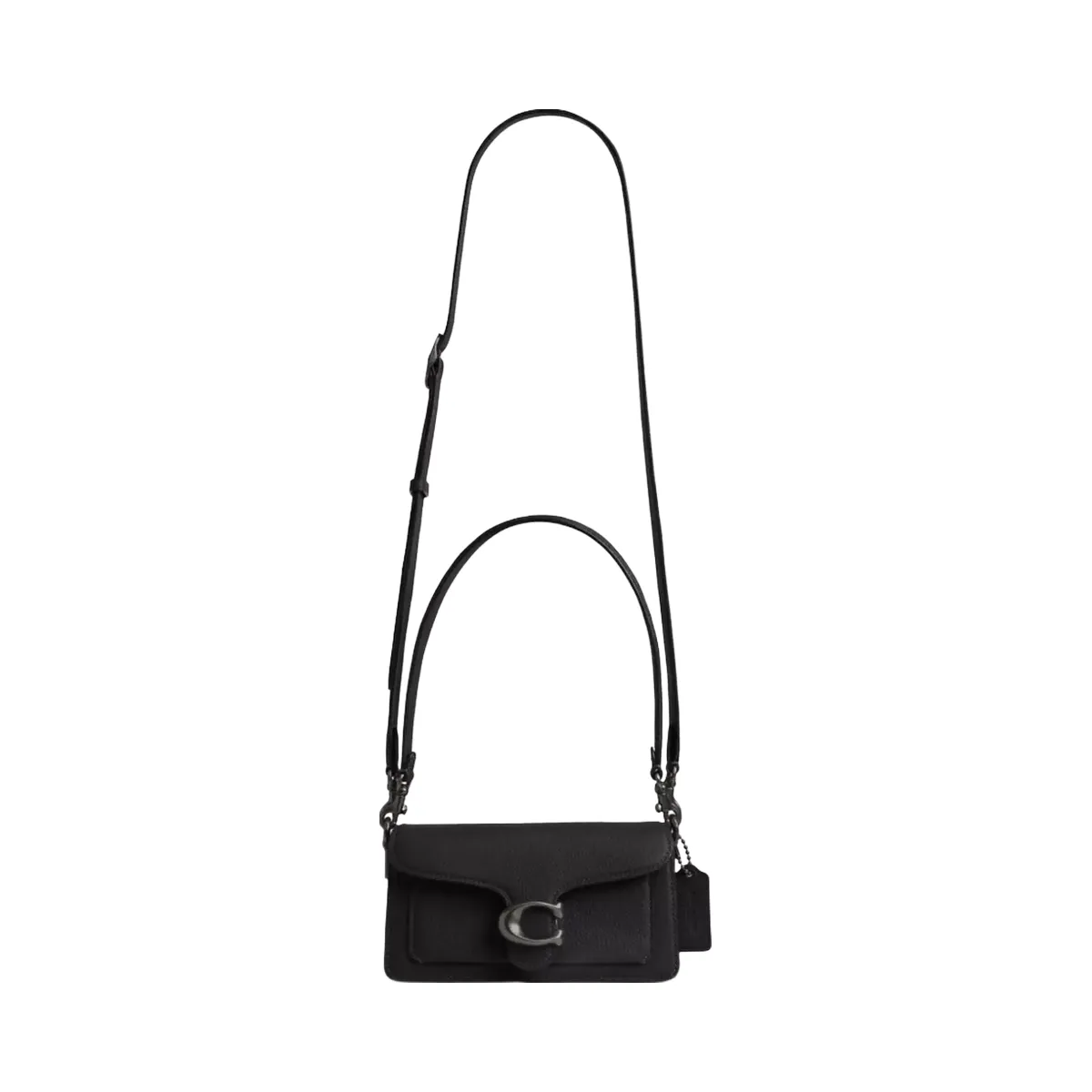 Coach Tabby Shoulder Bag 20 in Pewter Black