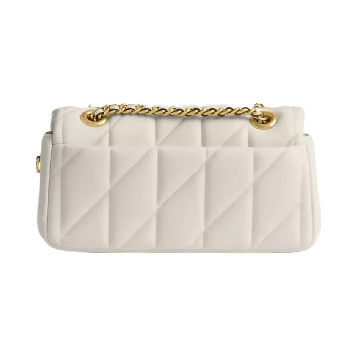 Coach Tabby Shoulder Bag 20 With Pillow Quilting in Brass Chalk