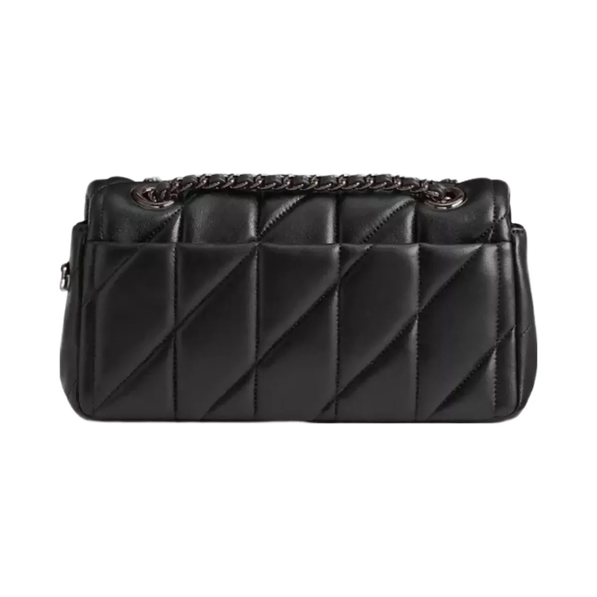 Coach Tabby Shoulder Bag 20 With Pillow Quilting in Pewter Black