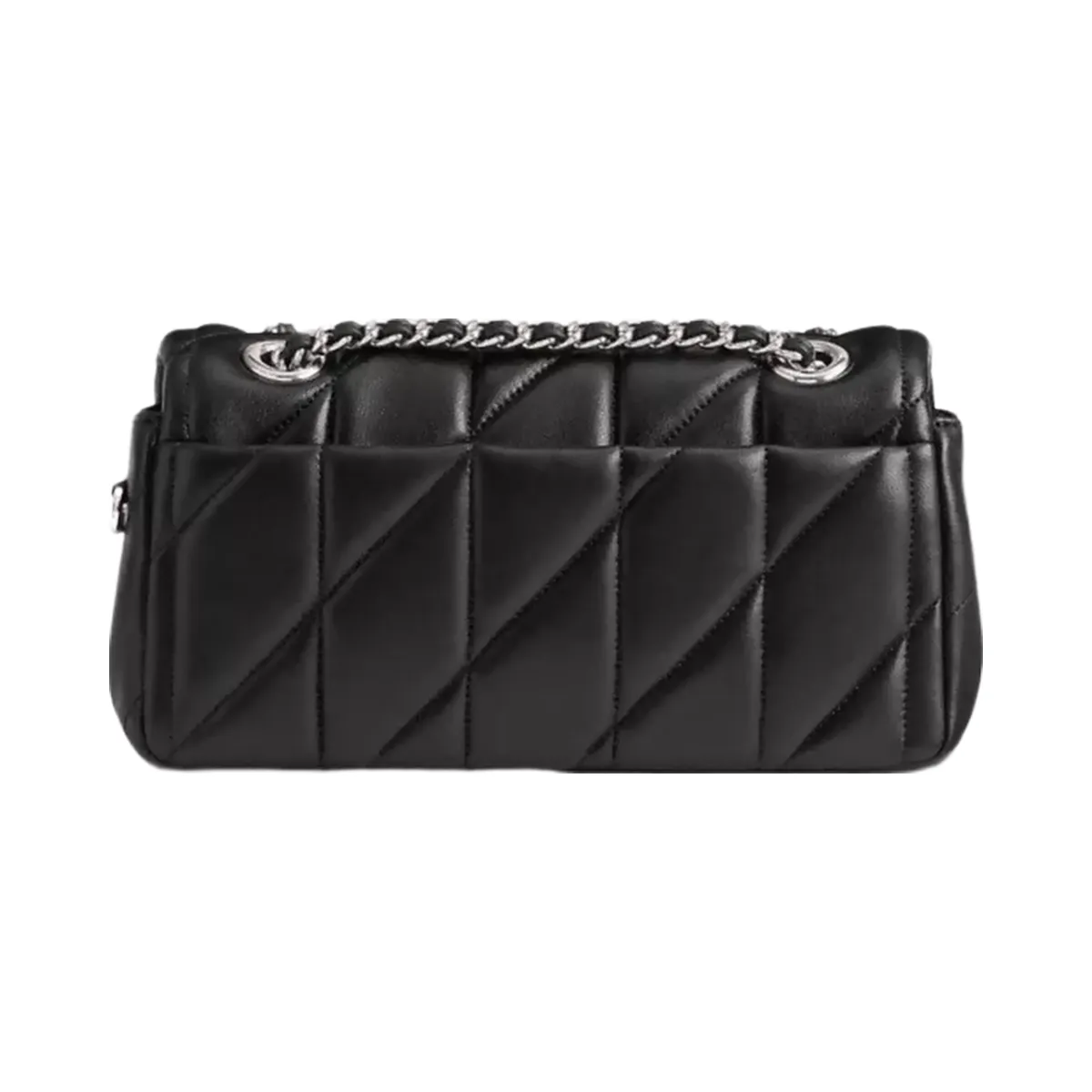 Coach Tabby Shoulder Bag 20 With Pillow Quilting in Silver Black
