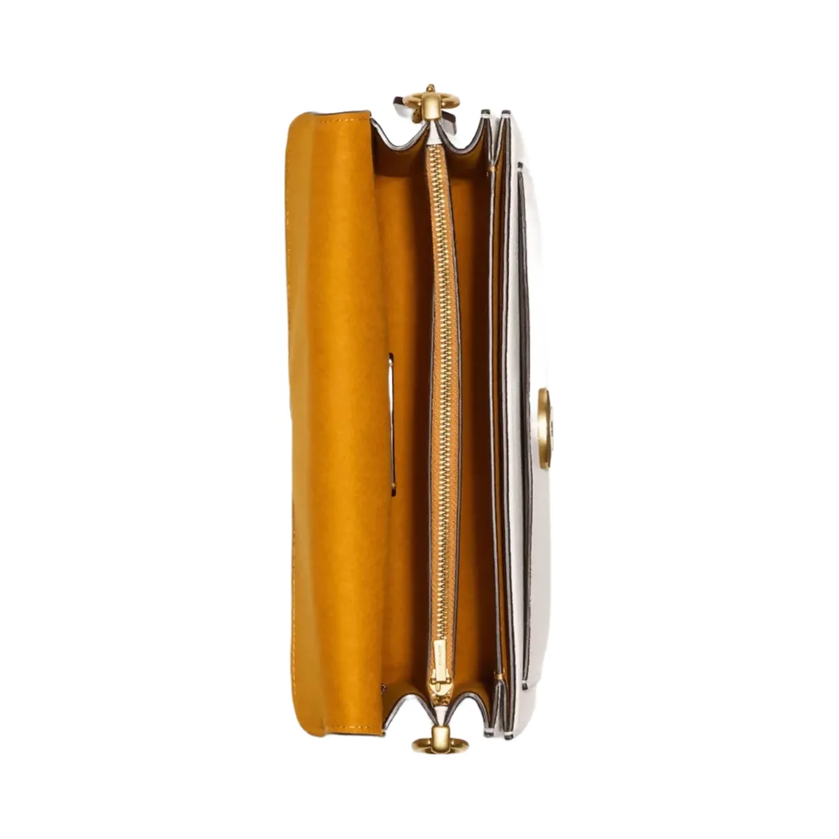 Coach Tabby Shoulder Bag 26 in Brass Chalk