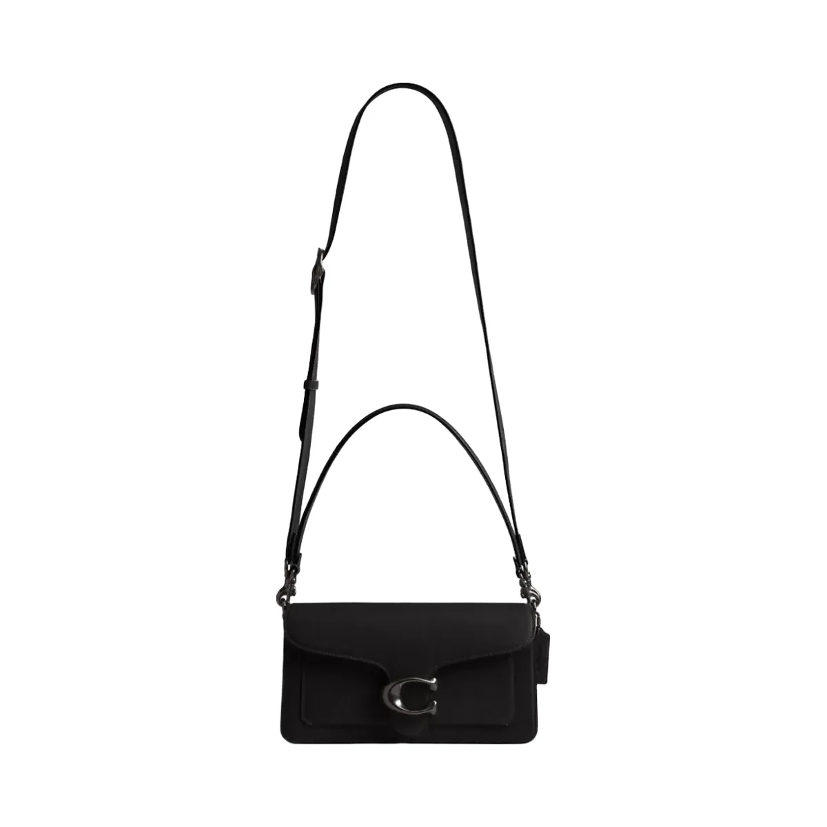 Coach Tabby Shoulder Bag 26 in Pewter Black