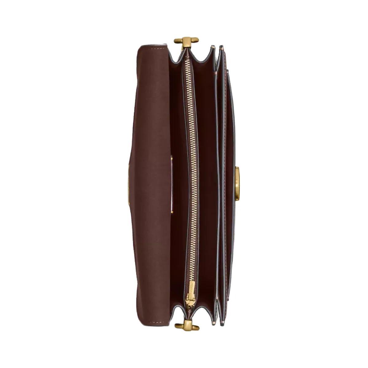 Coach Tabby Shoulder Bag 26 In Signature Canvas in Brass Maple