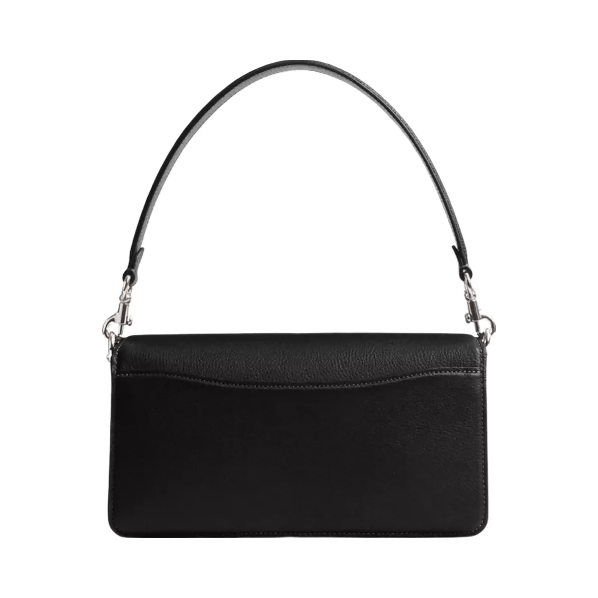 Coach Tabby Shoulder Bag 26 in Silver Black