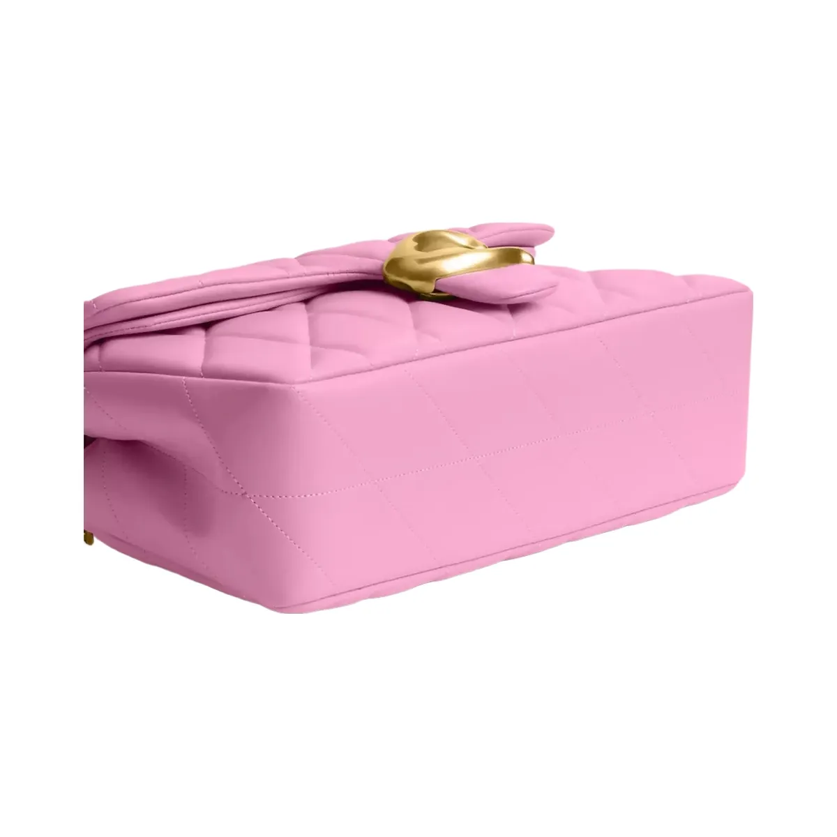 Coach Tabby Shoulder Bag 26 With Pillow Quilting in Brass Flower Pink