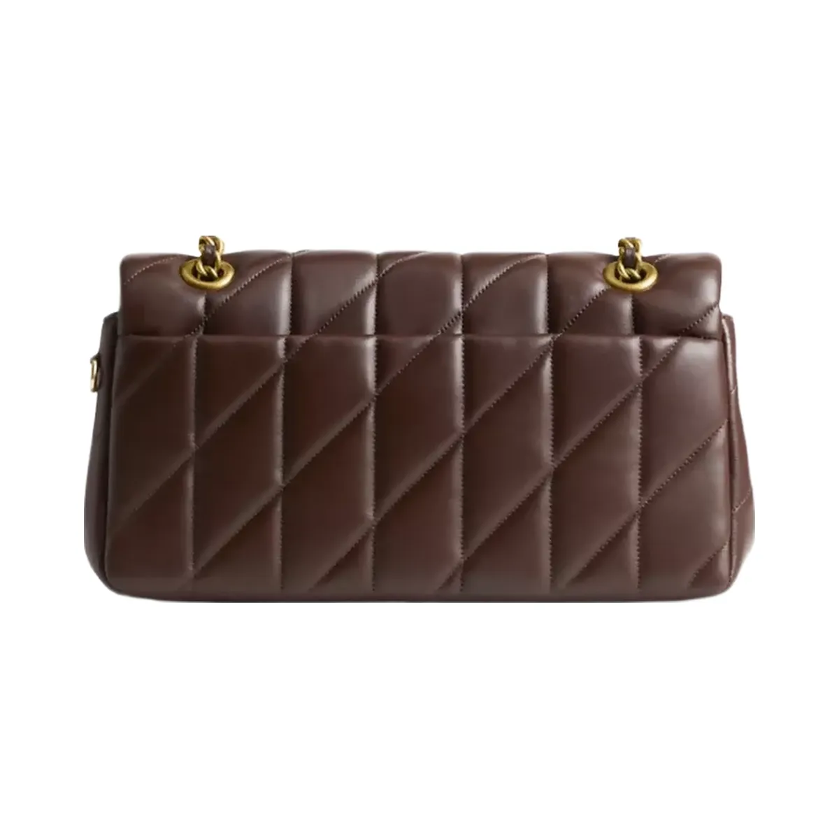 Coach Tabby Shoulder Bag 26 With Pillow Quilting in Brass Maple