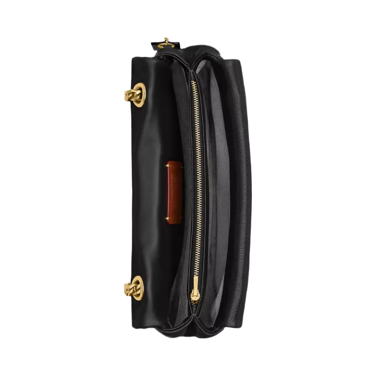 Coach Tabby Shoulder Bag 26 With Quilting in Brass Black