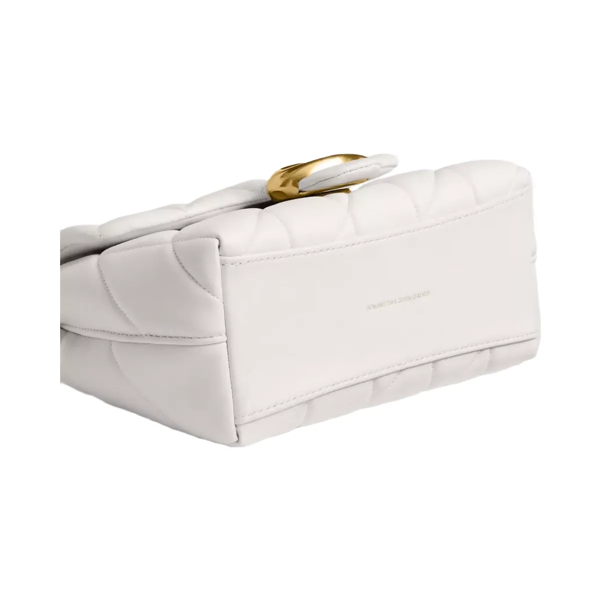 Coach Tabby Top Handle Bag With Quilting in Brass Chalk