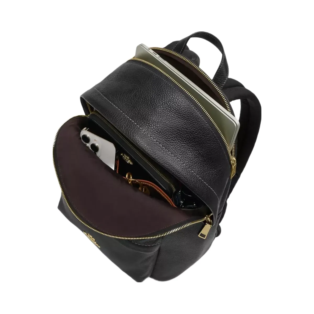 Coach Taylor Small Backpack in Gold Black