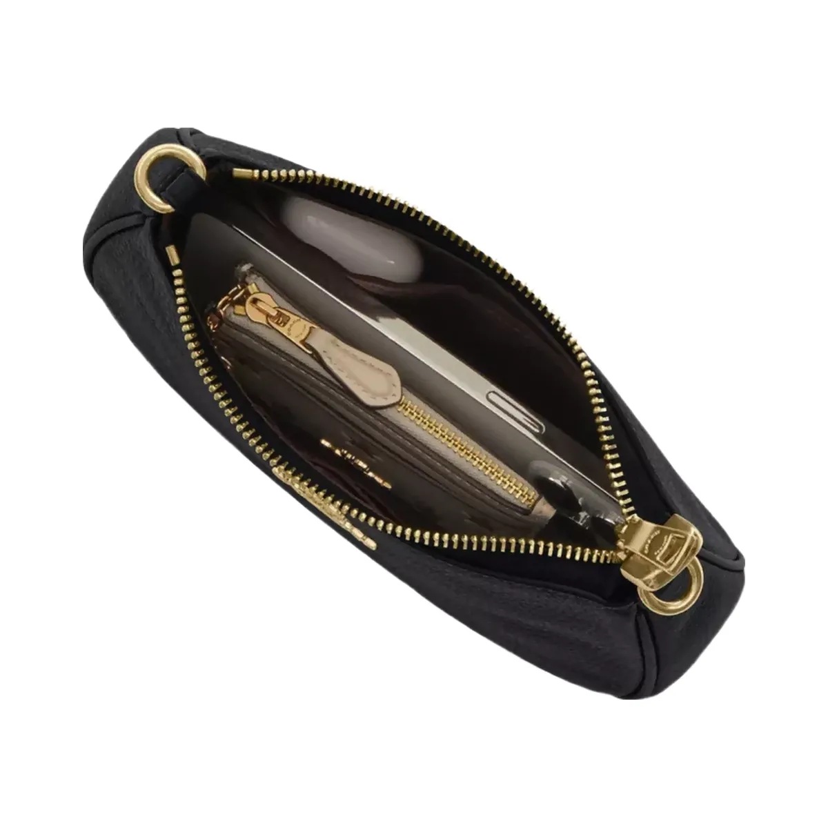 Coach Teri Mini Crossbody Bag in Gold Black