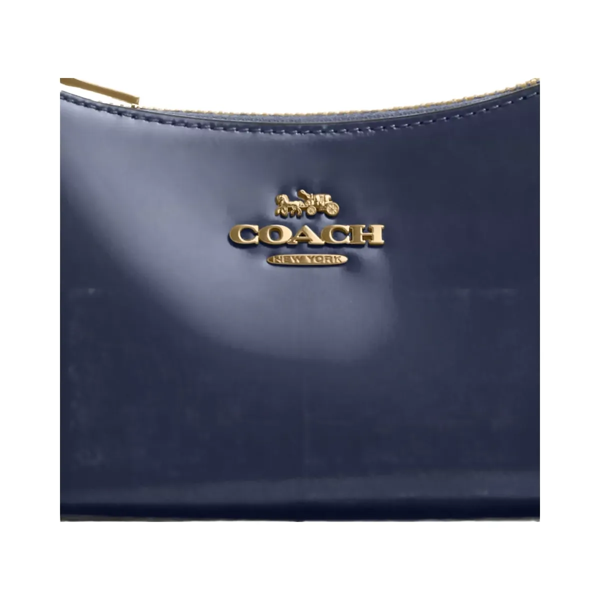 Coach Teri Mini Crossbody Bag in Gold True Navy