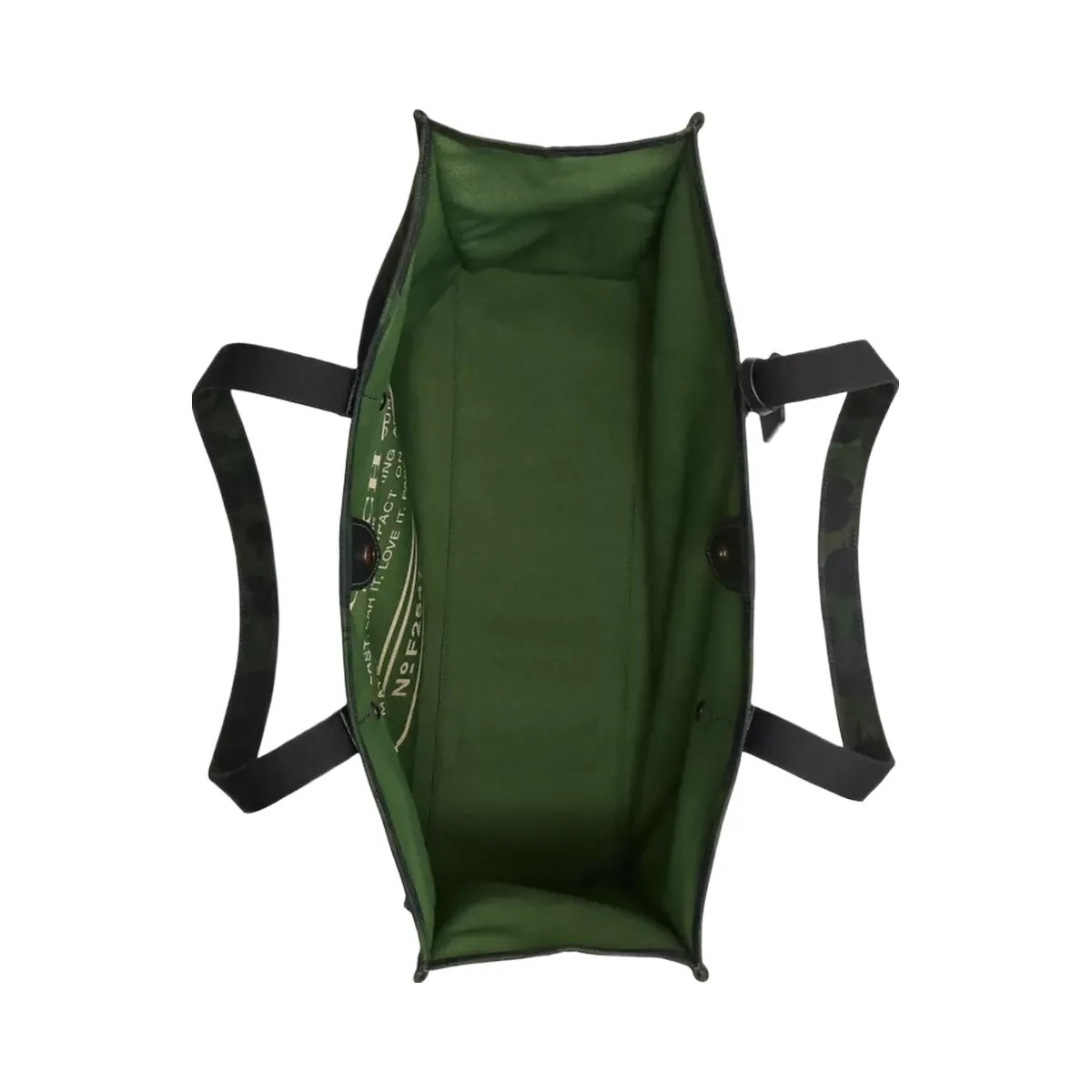 Coach Tote With Camo Print And Rexy in Army Green Multi