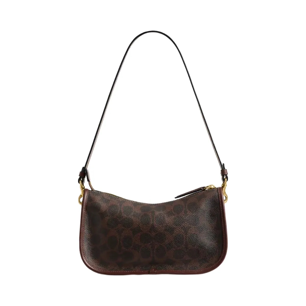 Coach Waverly Bag In Signature Canvas in Brass Maple
