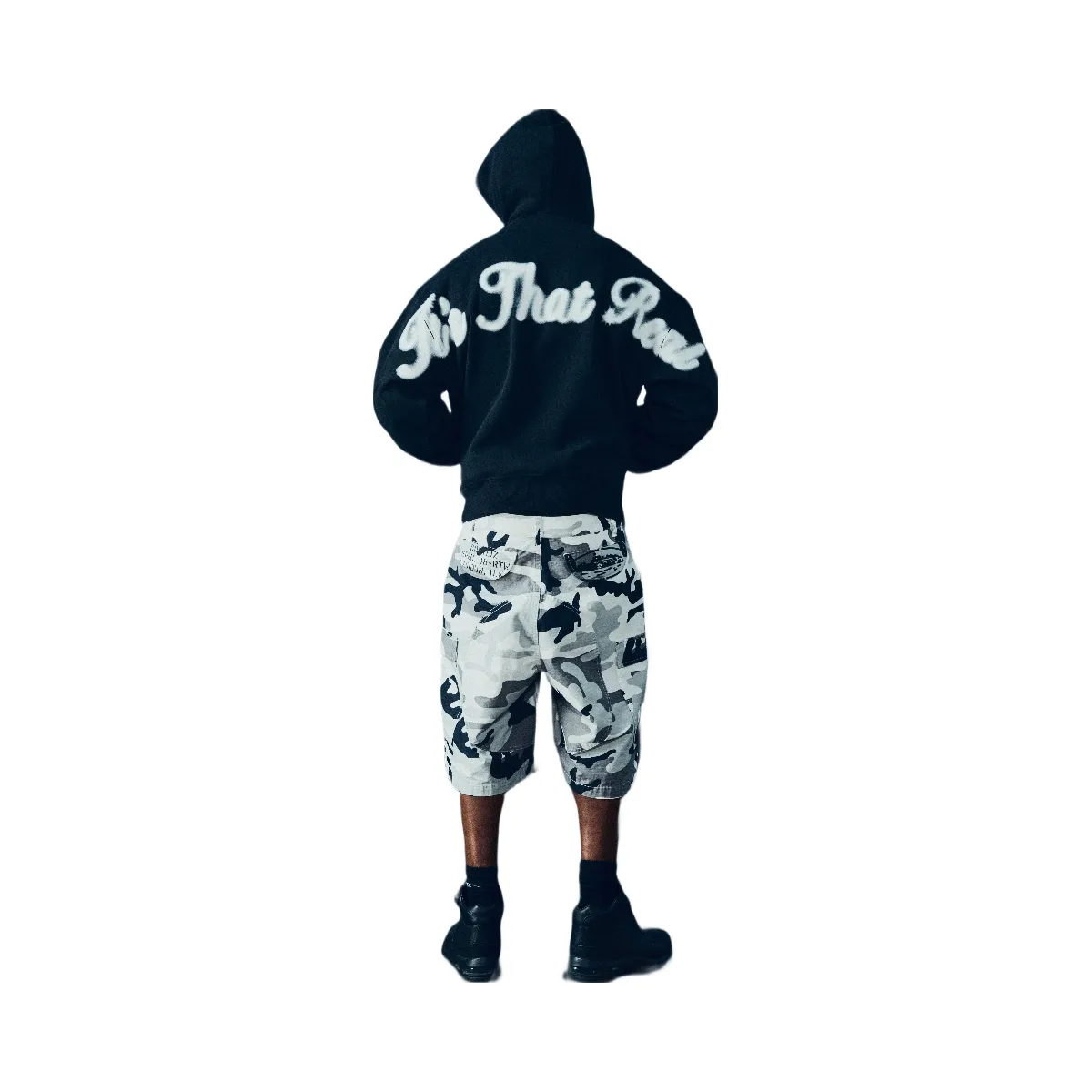 Corteiz Gabriel Moses Zip Hoodie Black | Hype Fly India